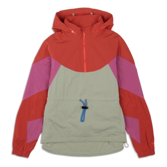 SOLD Lululemon Women’s Evergreen Anorak Pull Over Jacket size 12 - Picture 2 of 5